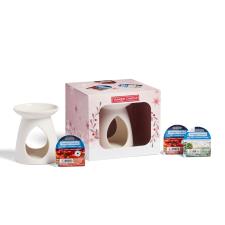 Yankee Candle Melt Warmer Wax Melt & Tea Light Gift Set